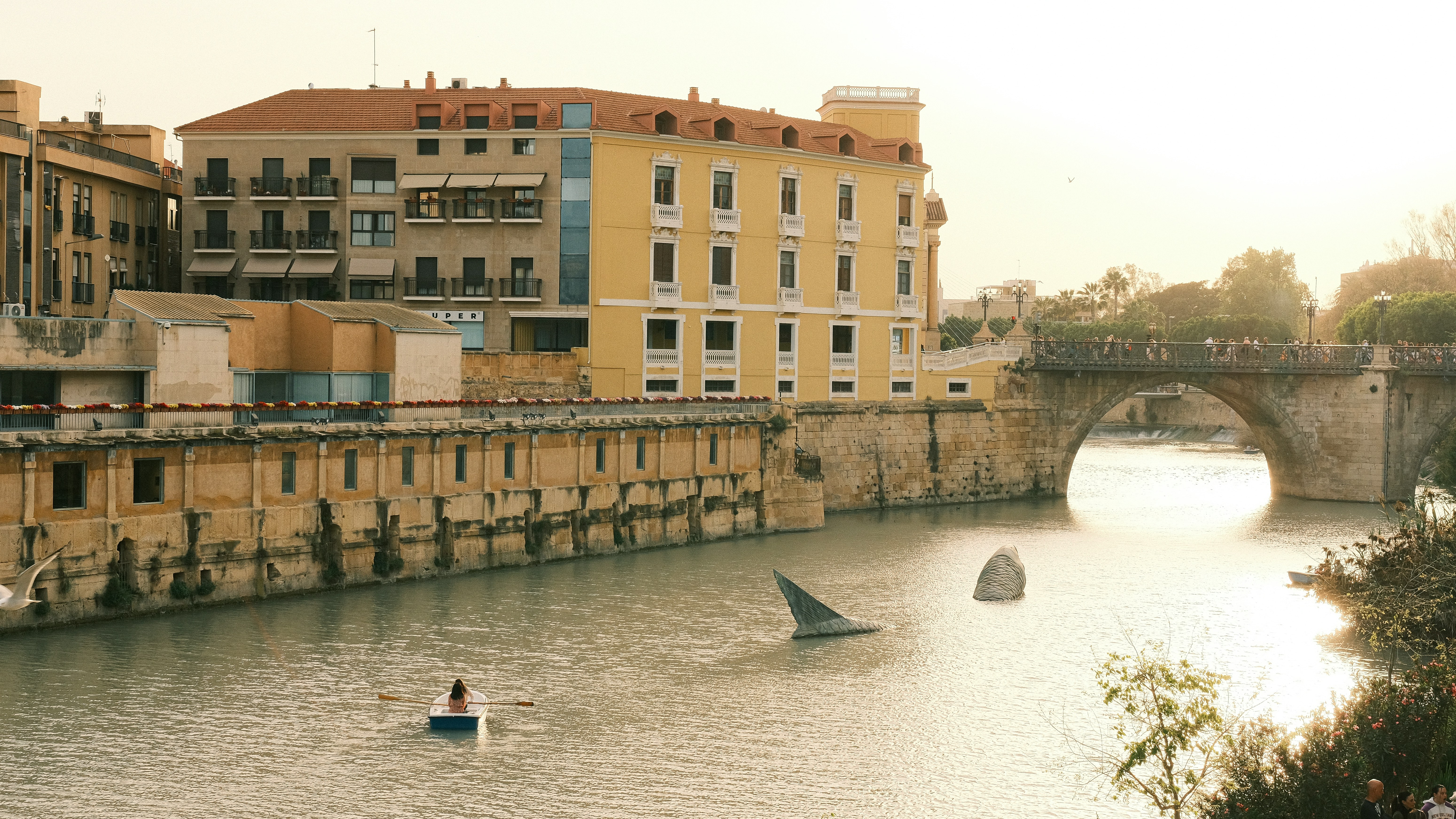 The Segura River and historic bridge in Murcia city, a useful base for day trips across the wider region.